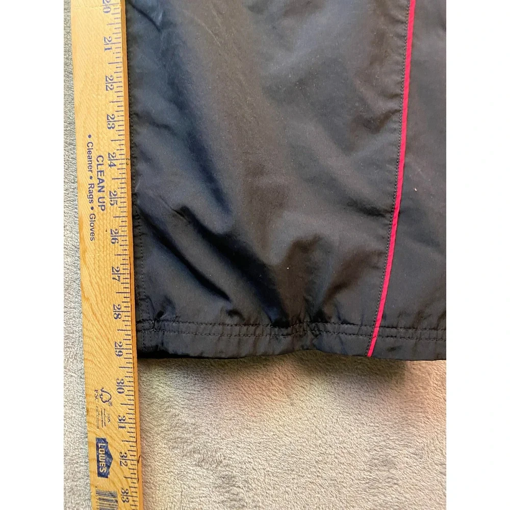 Nike The Athletic Dept Black Red Piping Track Pants Joggers Boys Size L 12-14